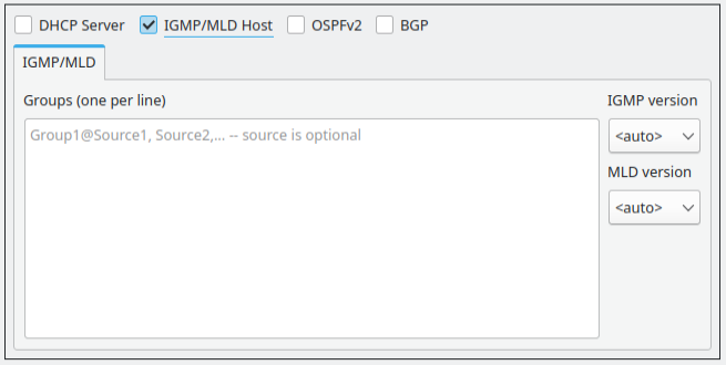 IGMP/MLD emulation