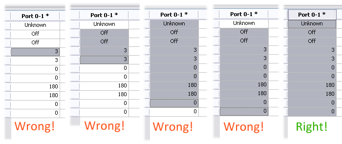 StatsWin - Select Port